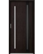 Sta Cartier trois noir - prehung Steel Door with glass