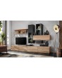 Cannes - modern wall unit with TV stand