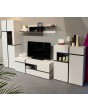Chandler - white living room entertainment center