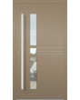 LIM Chip-B - solid aluminum prehung front door