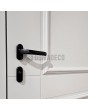 LIM CL01 double - traditional style double aluminium front door