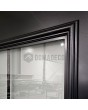 PIVOT CL06 - classically styled traditional aluminium pivot door with glass