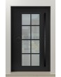 PIVOT CL06 - classically styled traditional aluminium pivot door with glass