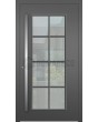 LIM CL06 - classic aluminium hinged front door with glass