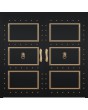 LIM CL07 double - traditional style double aluminium entry door