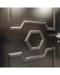 PIVOT CL12 - Classic design aluminium pivot door for home