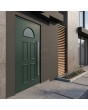 Green Classic design aluminium front door