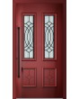 LIM CL18 - traditional style entry door with glass