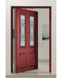 PIVOT CL18 - traditional style pivot door with glass