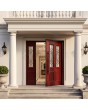 PIVOT CL18 - traditional style pivot door with glass