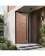 LIM Copper - aluminium front door with a copper coating