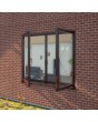 S68-D2 - Double casement aluminium window