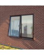 S68-D3 -  double aluminium window top hung and fixed