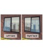 S68-D3 -  double aluminium window top hung and fixed