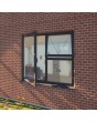 S68-D6 - double aluminium window