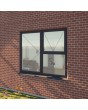 S68-D6 - double aluminium window