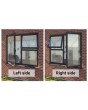S68-D6 - double aluminium window