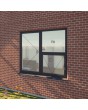 S68-D7 - double aluminium window