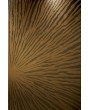 LIM M29 - aluminium hinged door with brown texture of milled metal