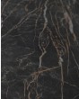 LIM V54 - aluminium hinged door covered with Noir Desir sintered quartz