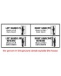 LIM Glass S5 - frosted main door with five transparent stripe