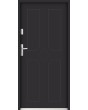 Drake - 1107mm x 2090mm White inside / black outside single door