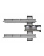 Astok - tv wall unit with shelves