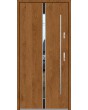 Fargo Fi04A - future inox - silver front door