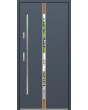 Fargo Fi04A - future inox - silver front door