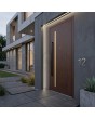Mahogany aluminium beautiful modern design main door