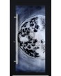 LIM FS4 - aluminium entrance door with fusing glass