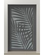 LIM G3 - Glass aluminium door with decorative panel