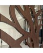 PIVOT G4 - Glass entry aluminum door with decorative panel