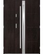 Sta Galileo Uno - stainless steel front door with one side panel