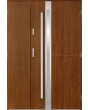 Sta Galileo Uno - stainless steel front door with one side panel