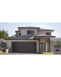 WIS E2 -  sectional garage door with high ribs