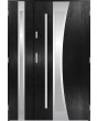 Sta Gemini Duo - stylish steel external door with side panel