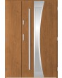 Sta Gemini Uno - front door with side panel, Colour: winchester