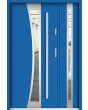Sta Gemini Duo - stylish steel external door with side panel