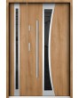 Sta Gemini Duo - stylish steel external door with side panel