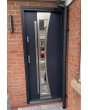 Sta Gemini - stainless steel front door