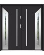 Sta Gaspard Double - decorative steel double front door for villa entrance