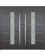 LIM Gryf-C double - aluminium double entry door with glass