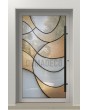LIM SG3 -  Customizable Stained Glass external aluminium hinged door