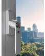 AL86-B4 - tilt and turn balcony double door (inside opening)