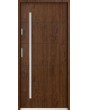 Sta Henson - contemporary steel front door with ribs