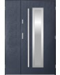 Sta Hevelius Uno - home front entry door with side panel