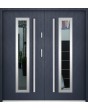 Sta Hevelius Double - customizable metal double door with glass