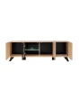 Lublana tv - TV cabinet with glass door
