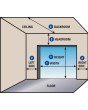 WIS E2 -  sectional garage door with high ribs